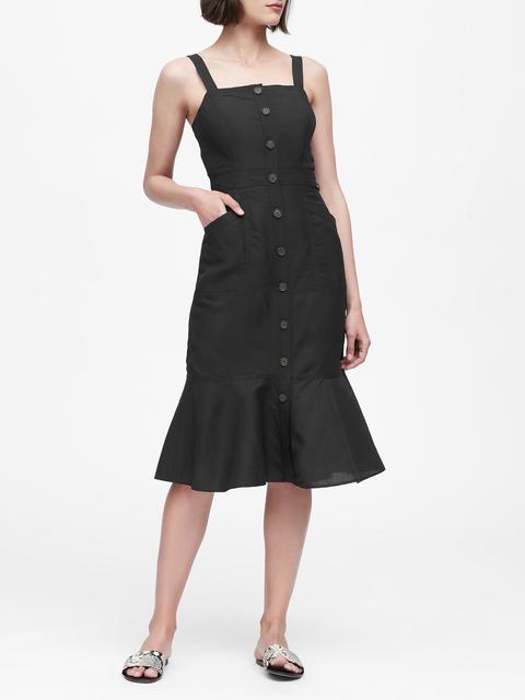 banana republic linen dress