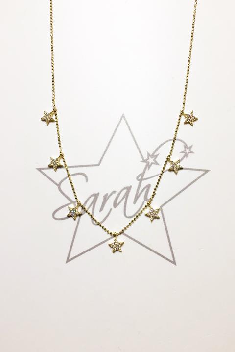 Collana Con Stelle Pendenti Luxury