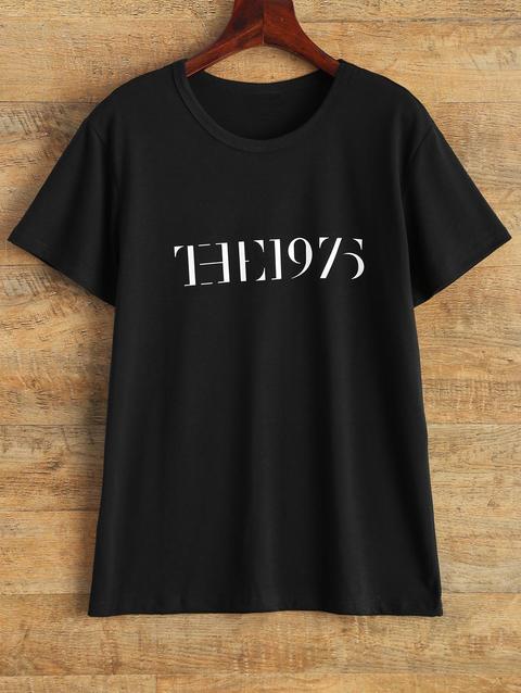 Jewel Neck The 1975 T-shirt