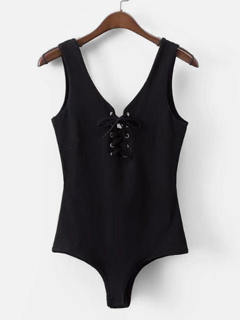 Body Con Tiras Entrecruzadas