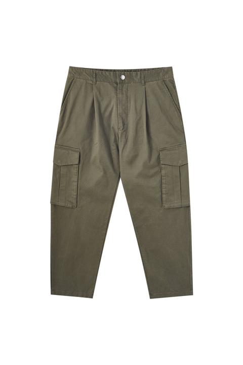 Pantalón Cargo Chino Bolsillos