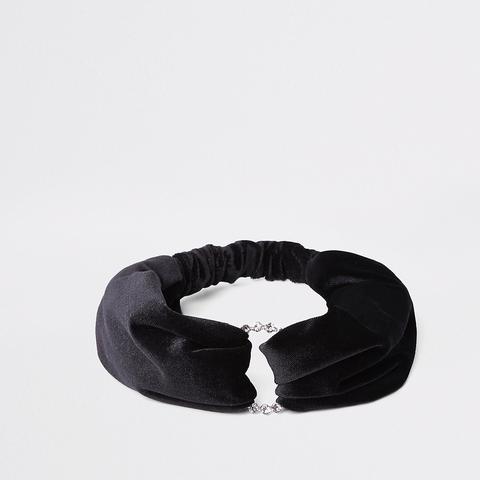 Black Velvet Headband