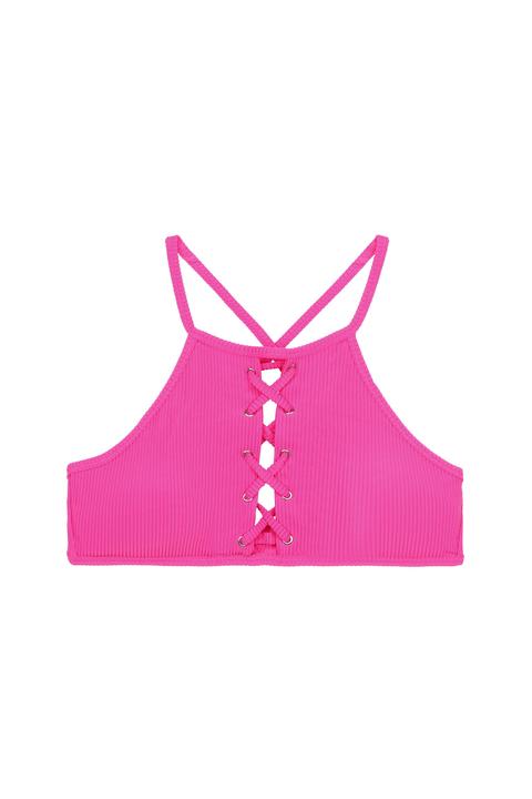 Bikini Top Incroci Rivetti Costina Jelly Pink