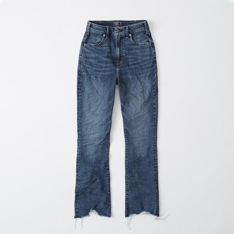 abercrombie and fitch flare jeans