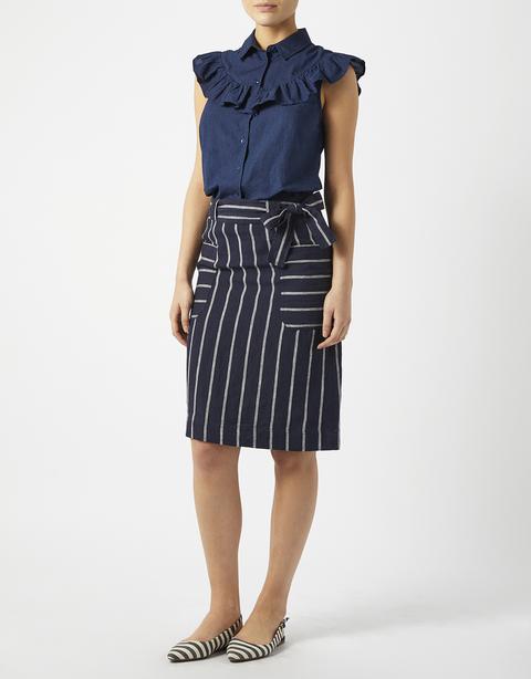 Dima Frill Bib Top
