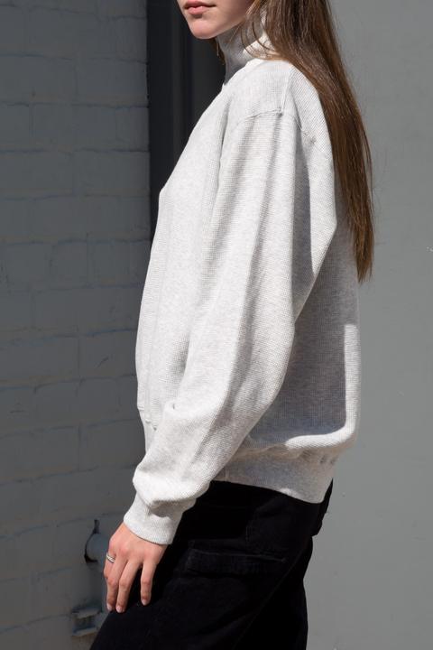 Missy thermal outlet sweatshirt