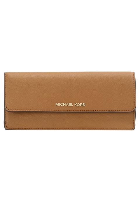 Michael Michael Kors Pieces Flat Portafoglio Cognac