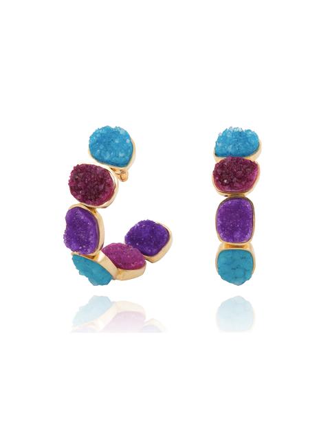 Pendientes Lavani Rainbow Multicolor