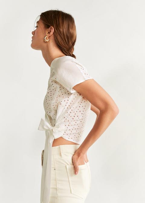 Blusa Detalles Calados