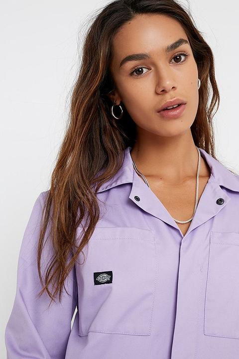 purple boiler suit womens