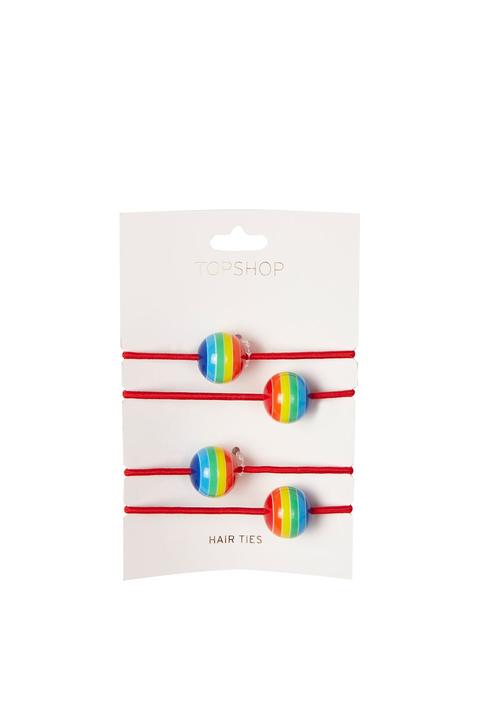 Rainbow Ball Hairbands