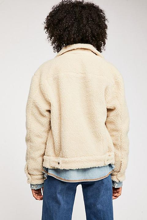 levis all over sherpa jacket