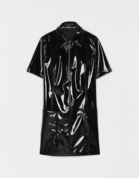 Vestito Effetto Vinile