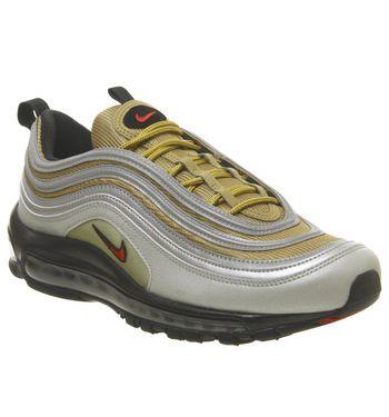 Nike Air Max 97 Silver Gold Black from 
