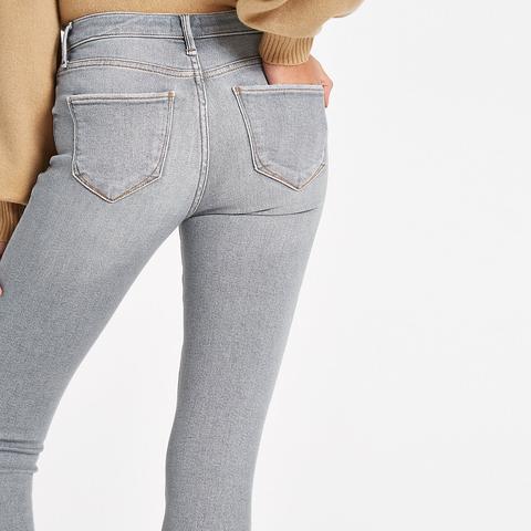 Grey Ri Mid Rise Molly Jeggings from 