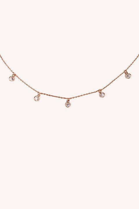 Gold Diamond Plated Necklace