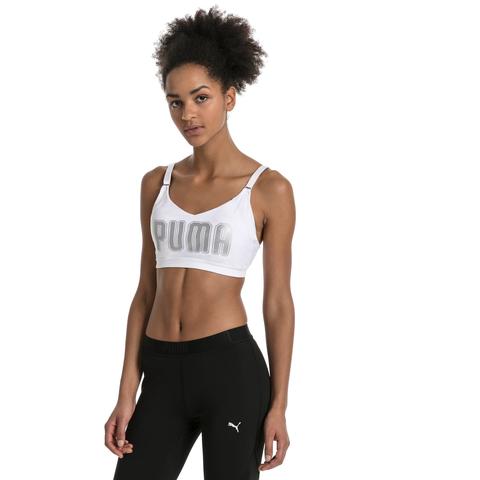 En Pointe Logo Bra, Blanco, Talla Xxs | Puma Mujeres