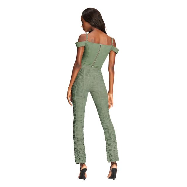 i am gia green jumpsuit