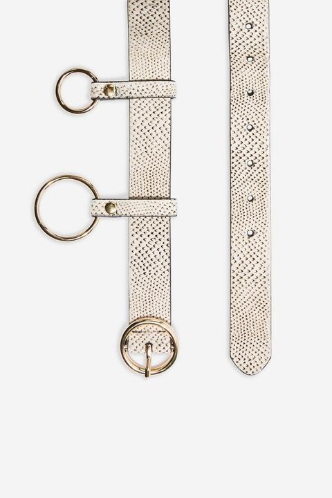 Stingray Printed Chain Belt