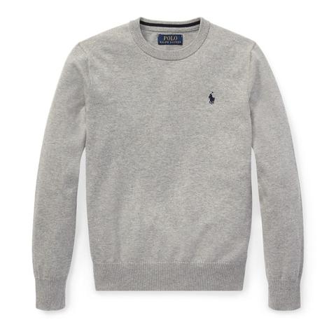 Cotton Crewneck Jumper