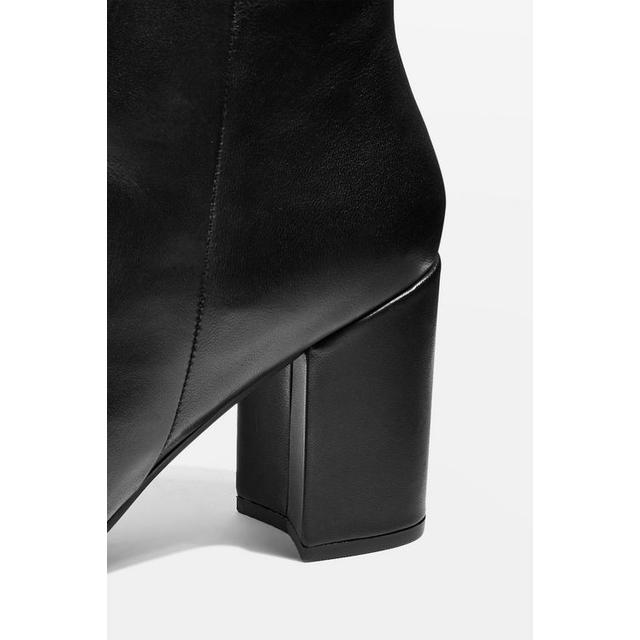 elise leather boots topshop