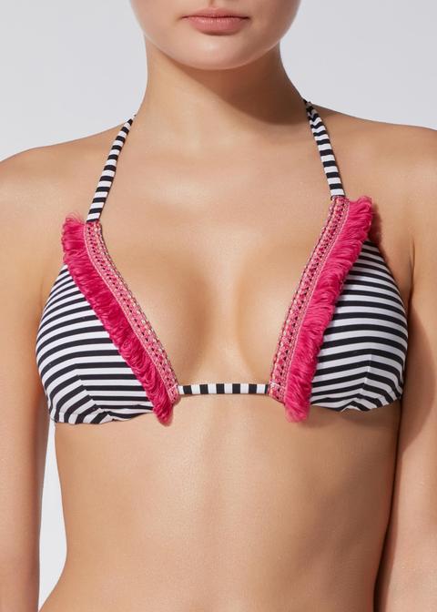 Bikini Triangolo Imbottito Passamaneria Rita