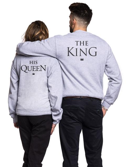 King And Queen Sweatshirt