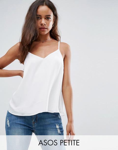 Asos Petite Swing Cami With Double Layer