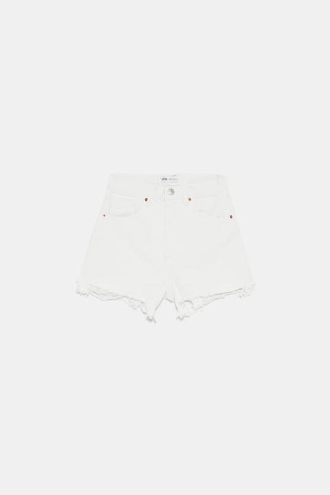 Shorts Denim Hi Rise Rotos