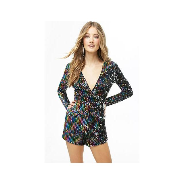 Forever 21 shop rainbow romper