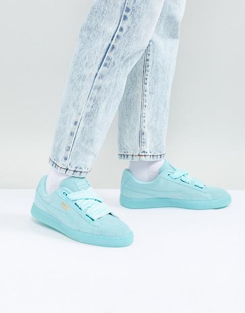 Puma - Suede Heart - Sneakers Blu - Blu