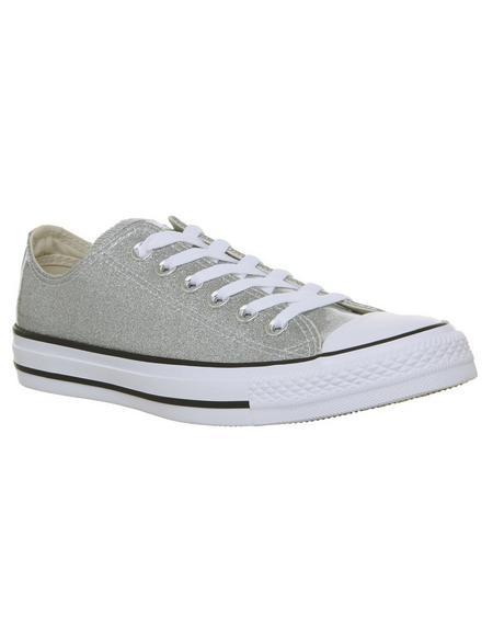 Converse All Star Low Silver White