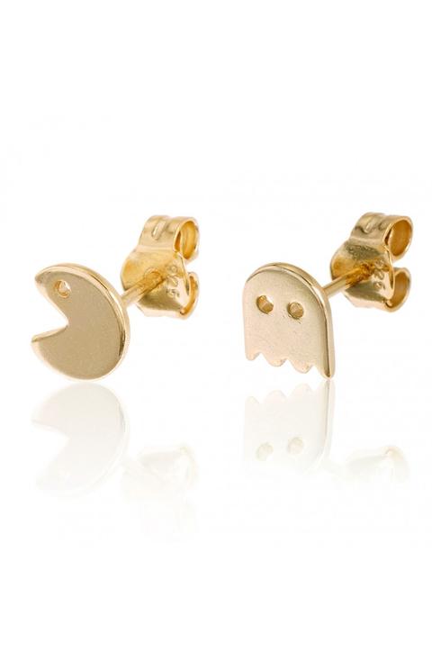 Pendientes Pacman Gold