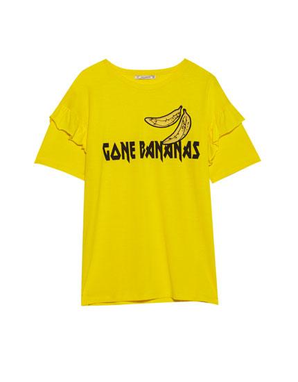 Camiseta Volantes Banana