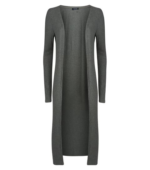 new look longline cardigan