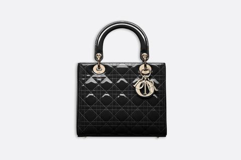 Borsa Lady Dior In Pelle Di Vitello