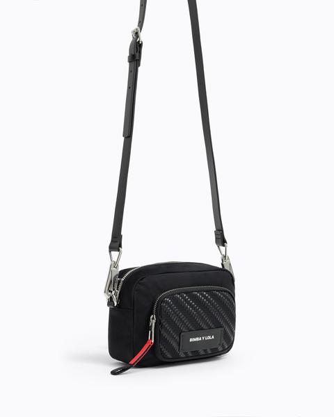 Bolso Bandolera Xs Nylon Negro