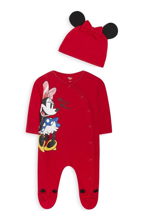 Newborn Minnie Mouse Sleepsuit