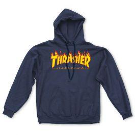 Flame Logo Hood (navy)