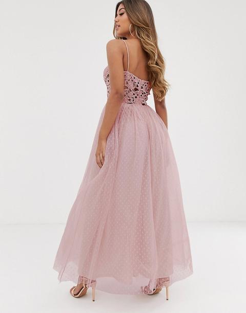 tulle skirt maxi dress