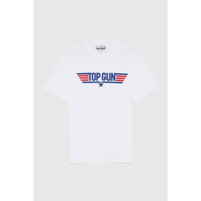 T-shirt Top Gun™ from Zara on 21 Buttons