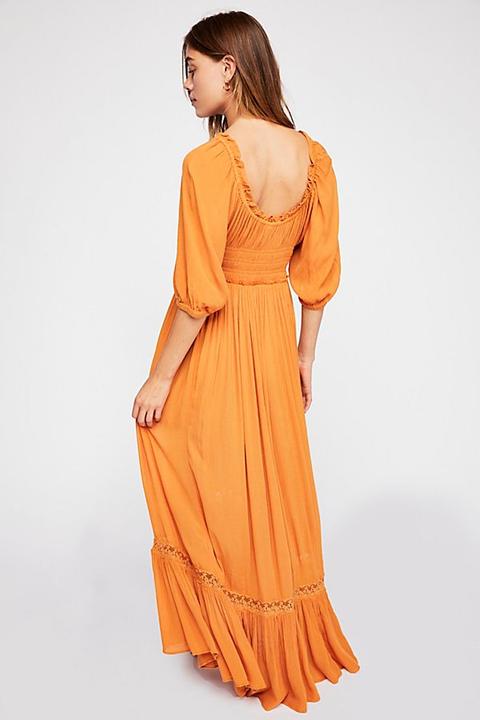 natural beauty maxi dress