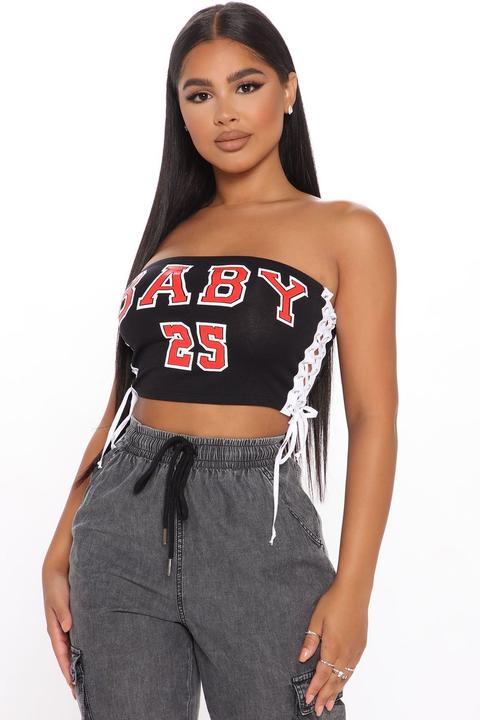 Team Baby Tube Top - Black