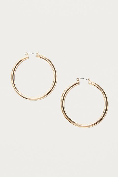 Large Tube Hoop Earrings - Womens All