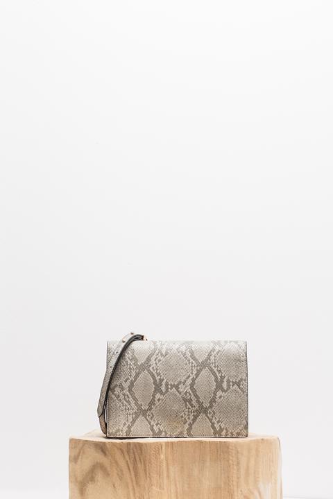 Snakeskin Print Purse