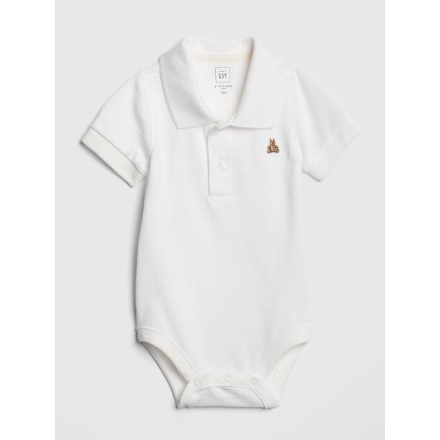 baby polo shirt bodysuit