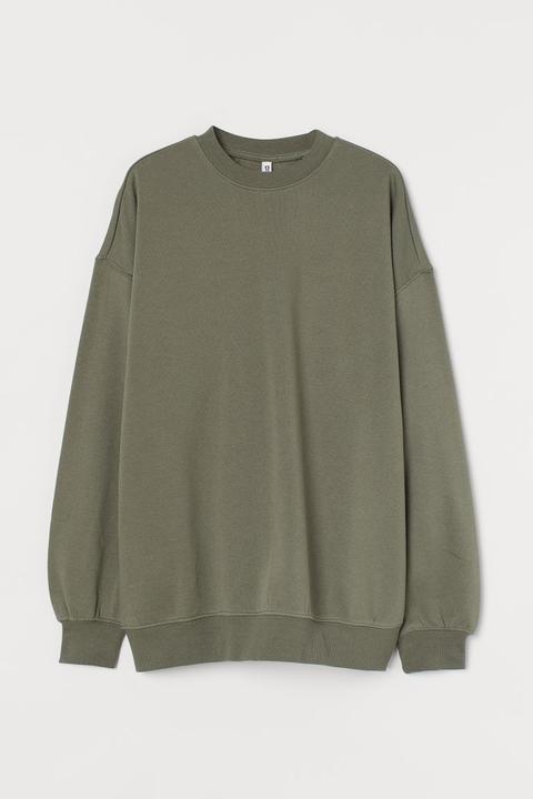 Oversized Sweatshirt - Green