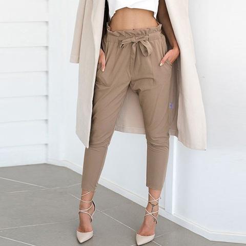 Loretta Paper-bag Waist Pants