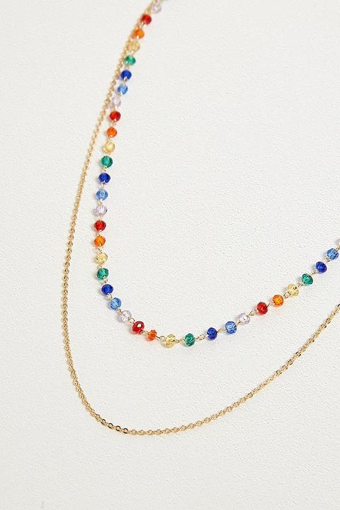 Stevie Simple Beaded Necklace - Assorted At Urban Outfitters