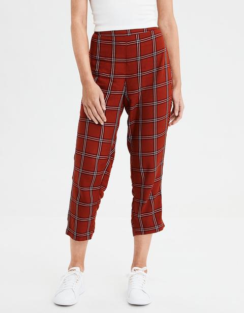 american eagle plaid pants